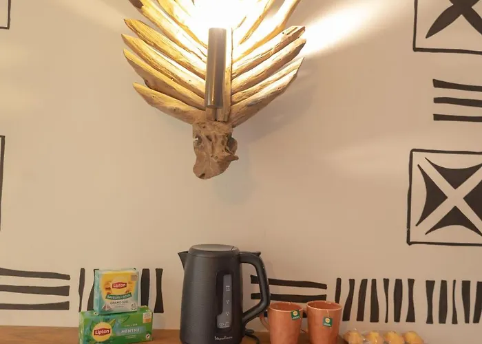 Afro Ethnic - & Spa, Nouveau, Atypique Apartment *